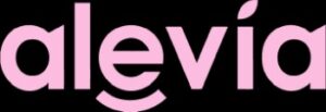 Alevia logo black